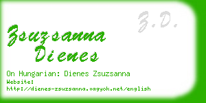 zsuzsanna dienes business card